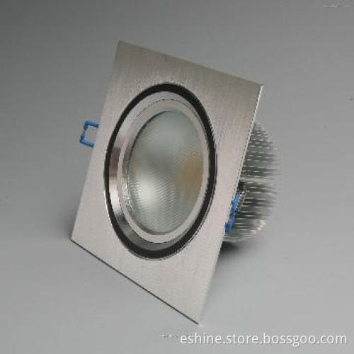 High-quality plastic recessed round Led downlight 10w